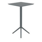 Sky Folding BAR Table 60 Square - White