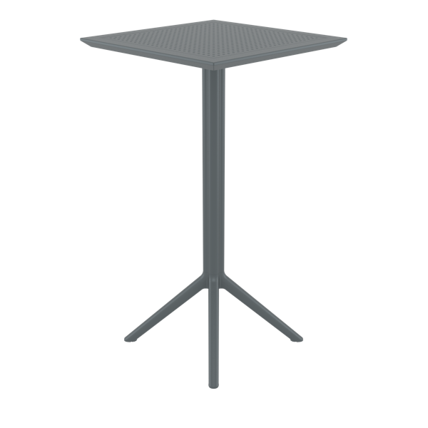Sky Folding BAR Table 60 Square - White