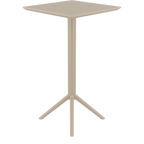 Sky Folding BAR Table 60 Square - White