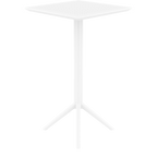 Sky Folding BAR Table 60 Square - White