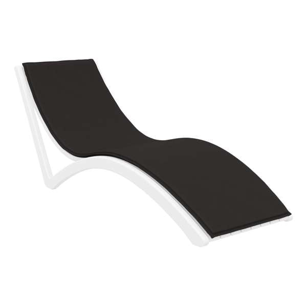 Slim Sunlounger with Cushion