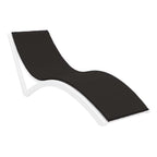 Slim Sunlounger with Cushion
