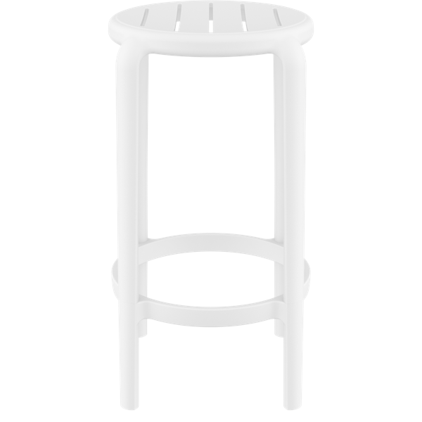Tom Bar 65cm (Counter Height) White