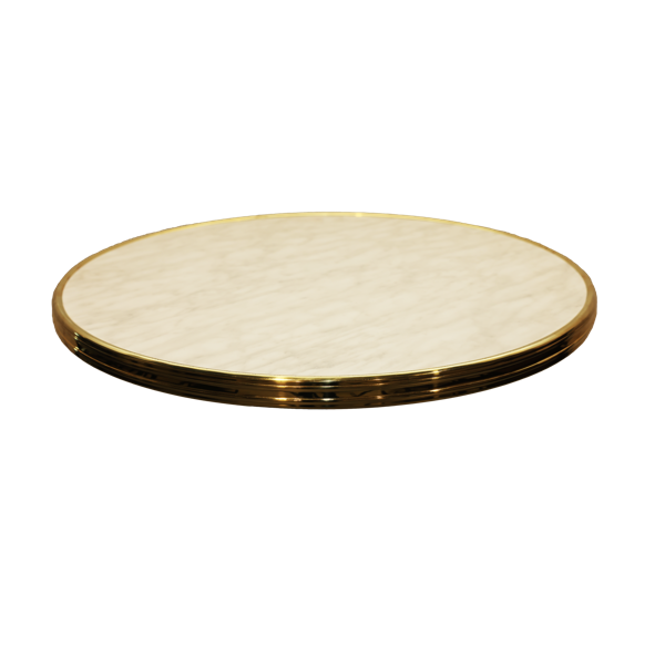 Marble 700mm Diameter BISTRO Duratop by SM France