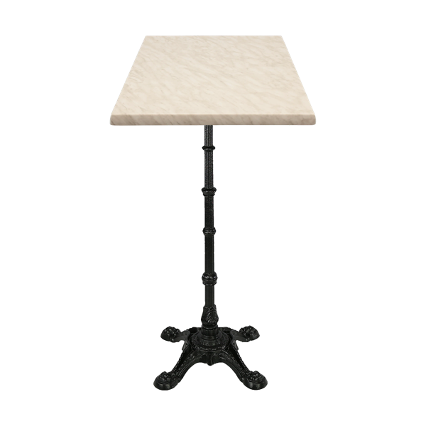 Bistro Bar Table Kit with Marble Top