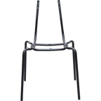 Tiramisu Chair Frame - Black/Brass Tip