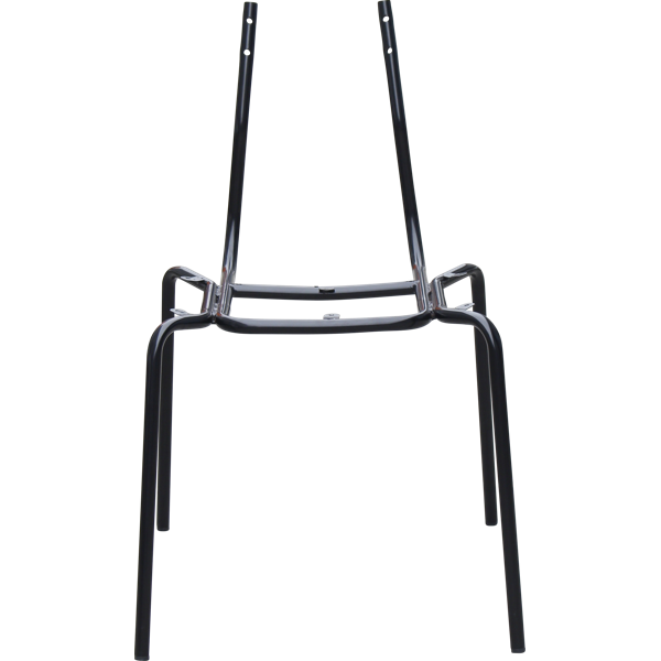 Tiramisu Chair Frame - Black/Brass Tip