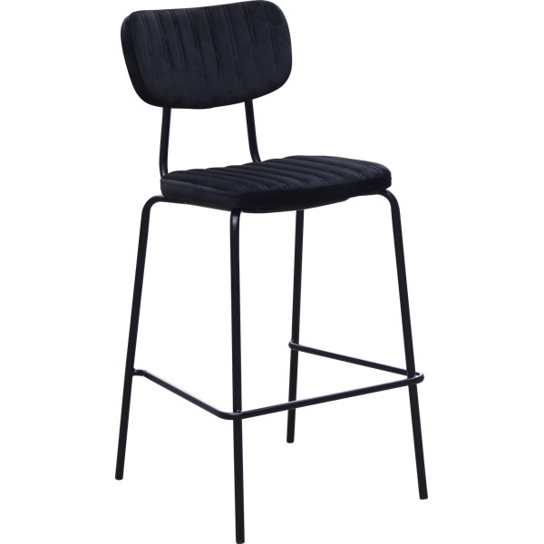 Tiramisu Barstool - Brass Frame / Oak Ply