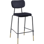 Tiramisu Barstool - Brass Frame / Oak Ply