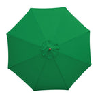 Bolero Round Pulley Umbrella Green - 2.5m