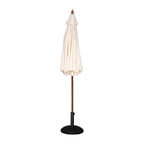 Bolero Round Pulley Umbrella Cream - 2.5m