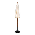 Bolero Round Pulley Umbrella Cream - 3m