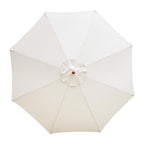 Bolero Round Pulley Umbrella Cream - 3m