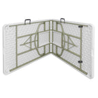 Bolero Centre Folding Table - 2.43m 8ft