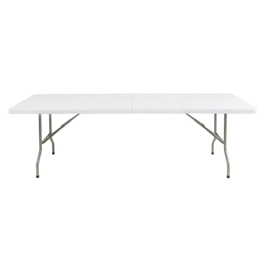Bolero Centre Folding Table - 2.43m 8ft