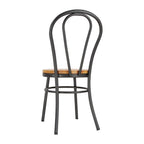 Bolero Clarisse Side Chair Metallic Grey (Box 2)