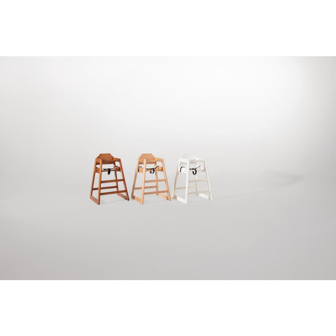 Bolero Wooden Highchair (Antique White)