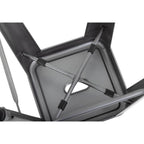 Bolero Gun Metal Grey Steel Bistro High Stool (Pack 4)
