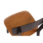Bolero Metal & PU Side Chair Vintage Camel (Pack 4)