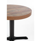 Bolero Table Top Round Urban Dark - 600x48mm