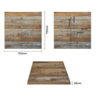 Bolero Square Table Top - Urban Dark - 48x700mm