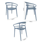 Bolero Mateo Café Chairs Slate (Pack 2)