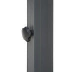 Bolero Venice Heavy Duty Umbrella Black - 3.5m
