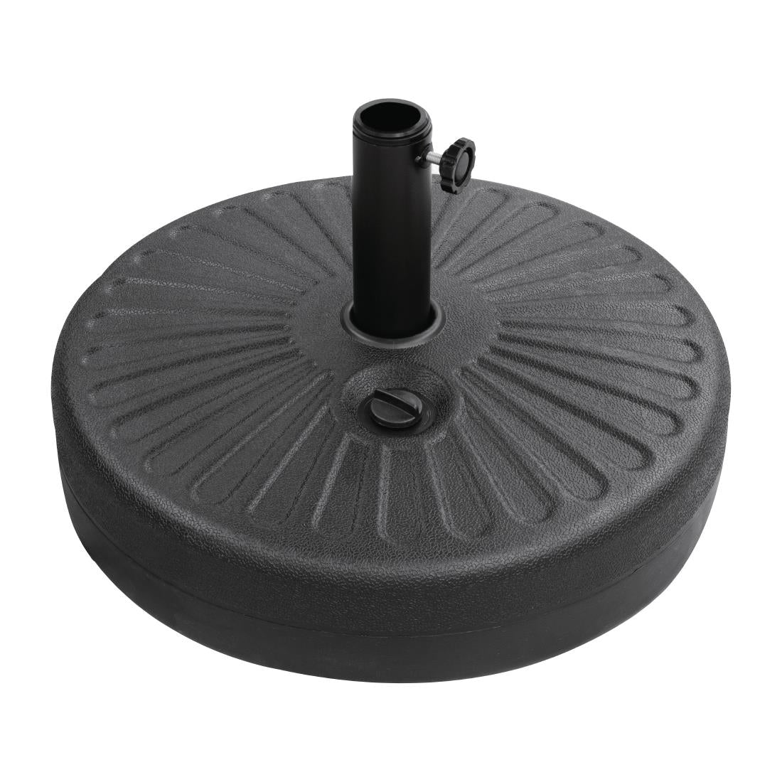 Bolero Umbrella Base Black - 20Ltr