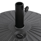 Bolero Umbrella Base Black - 20Ltr