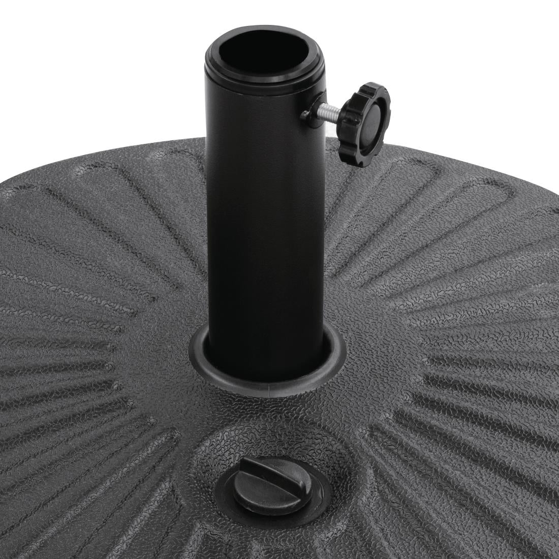 Bolero Umbrella Base Black - 20Ltr