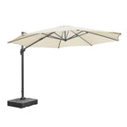 Bolero Heavy Duty Water Fill Umbrellal Base - 100kg (filled)