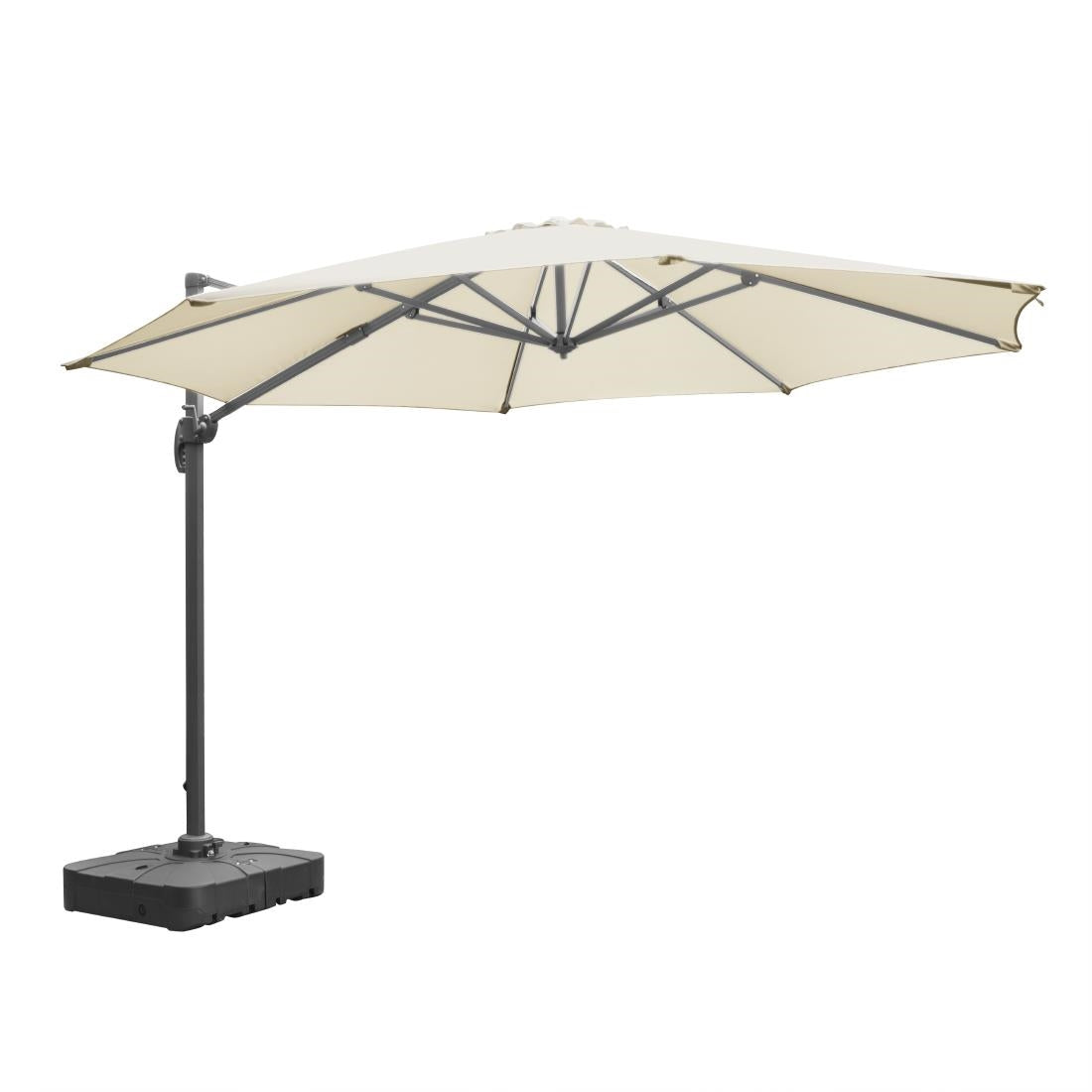 Bolero Heavy Duty Water Fill Umbrellal Base - 100kg (filled)