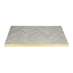 Bolero Rectangular Table Top Chevron Design - 1100x700mm
