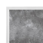 Bolero Dark Stone Effect Outdoor Fibre Glass Table Top White Trim - 700mm