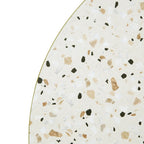 Bolero Terrazzo Style Round Table Top - 600mm