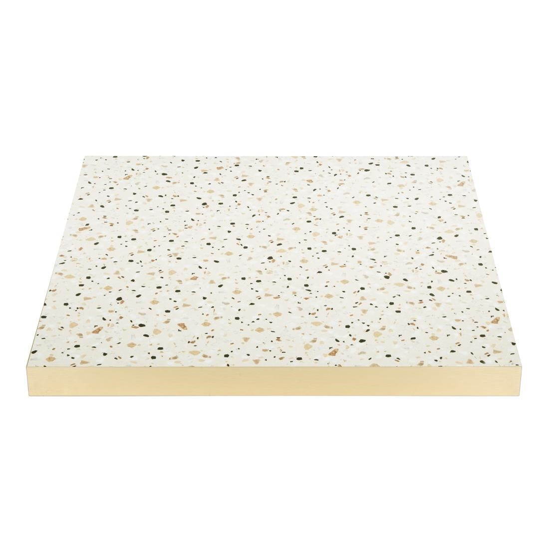 Bolero Terrazzo Style Square Table Top - 700mm