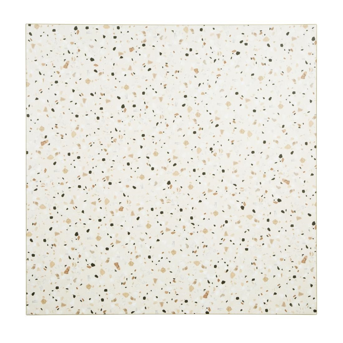 Bolero Terrazzo Style Square Table Top - 700mm