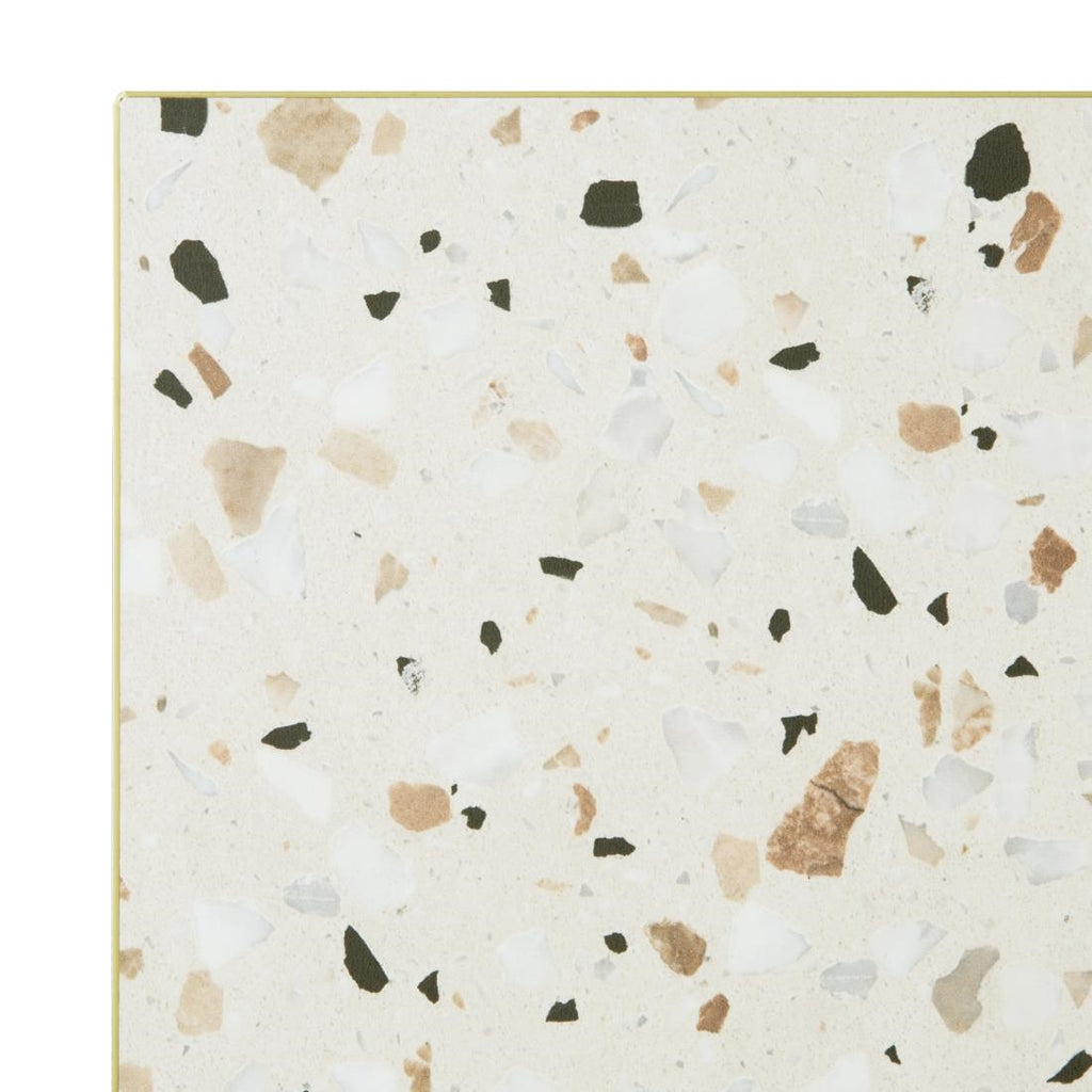 Bolero Terrazzo Style Square Table Top - 700mm