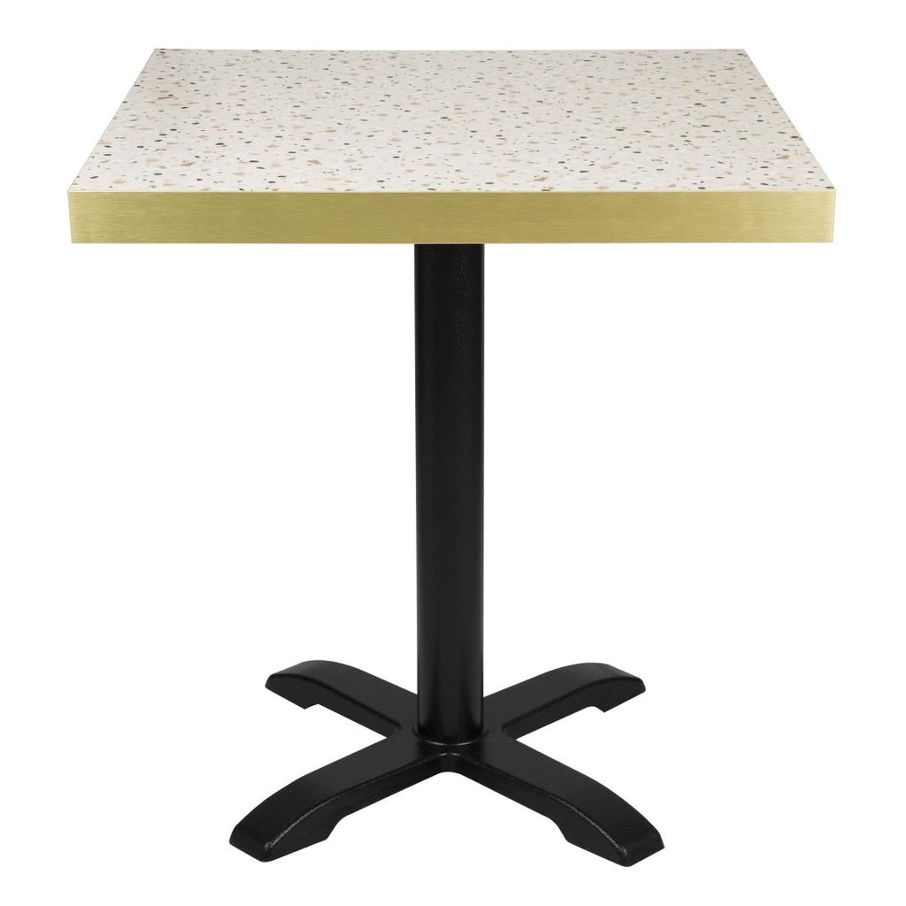 Bolero Terrazzo Style Square Table Top - 700mm