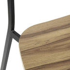 Bolero Beaufort Wooden Interior High Stools (Set 2)