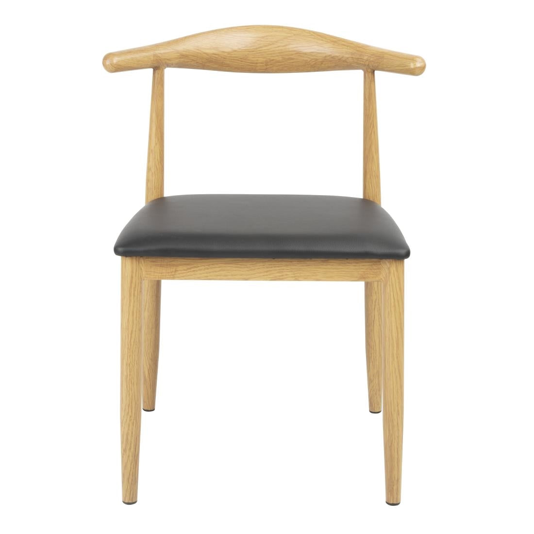 Bolero Camden Wooden Padded Interior Chairs (Set 2)