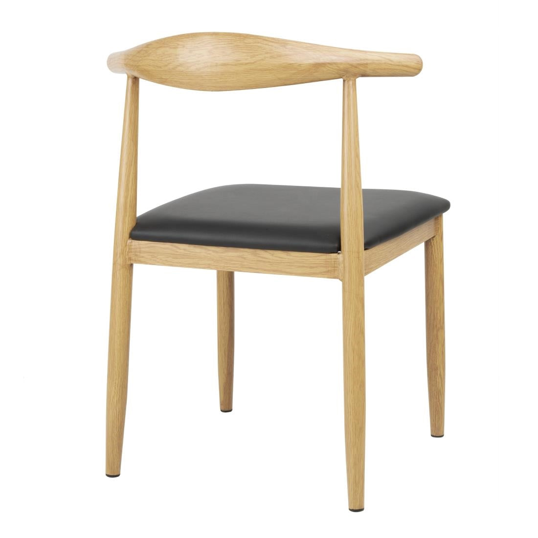Bolero Camden Wooden Padded Interior Chairs (Set 2)