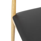 Bolero Camden Wooden Padded Interior Chairs (Set 2)