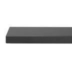 Bolero Matte Black Square Outdoor Table Top - 700mm