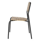 Bolero Santorini Wood Effect Outdoor Chairs (Set 4)