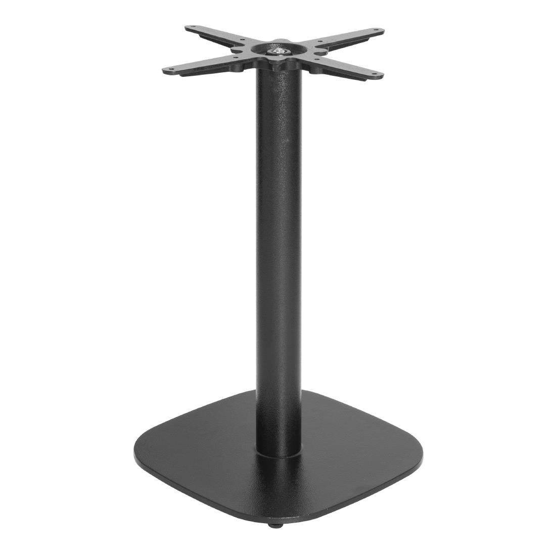 Bolero Black Cast Iron Table Base - 42x42x72cm