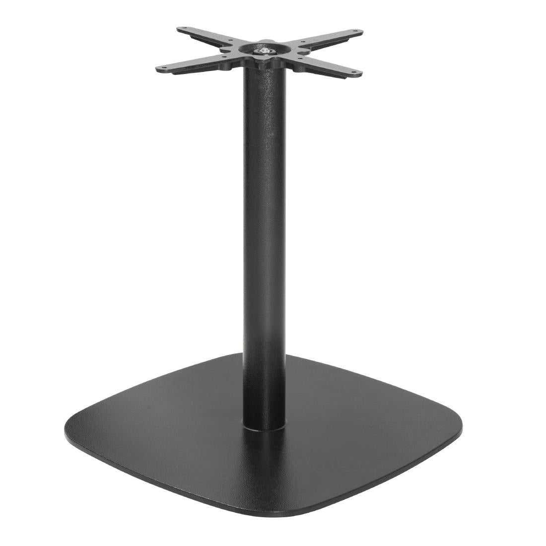 Bolero Black Cast Iron Table Base - 60x60x72cm