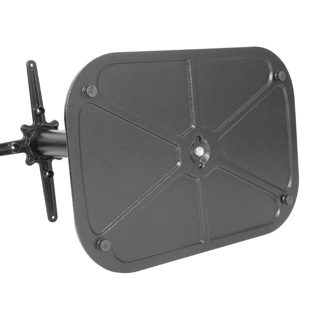 Bolero Black Cast Iron Table Base - 42x60x72cm