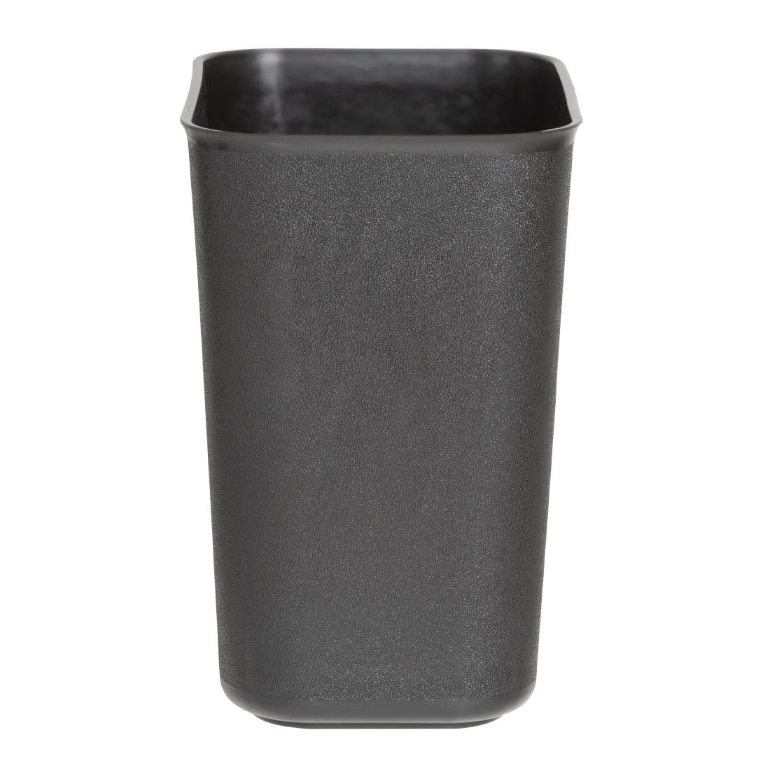 Bolero Waste Bin Black - 8Ltr