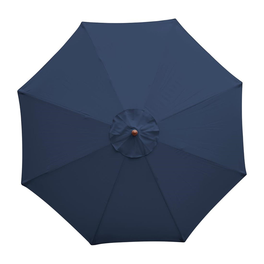 Bolero Round Pulley Umbrella Navy Blue - 2.5m
